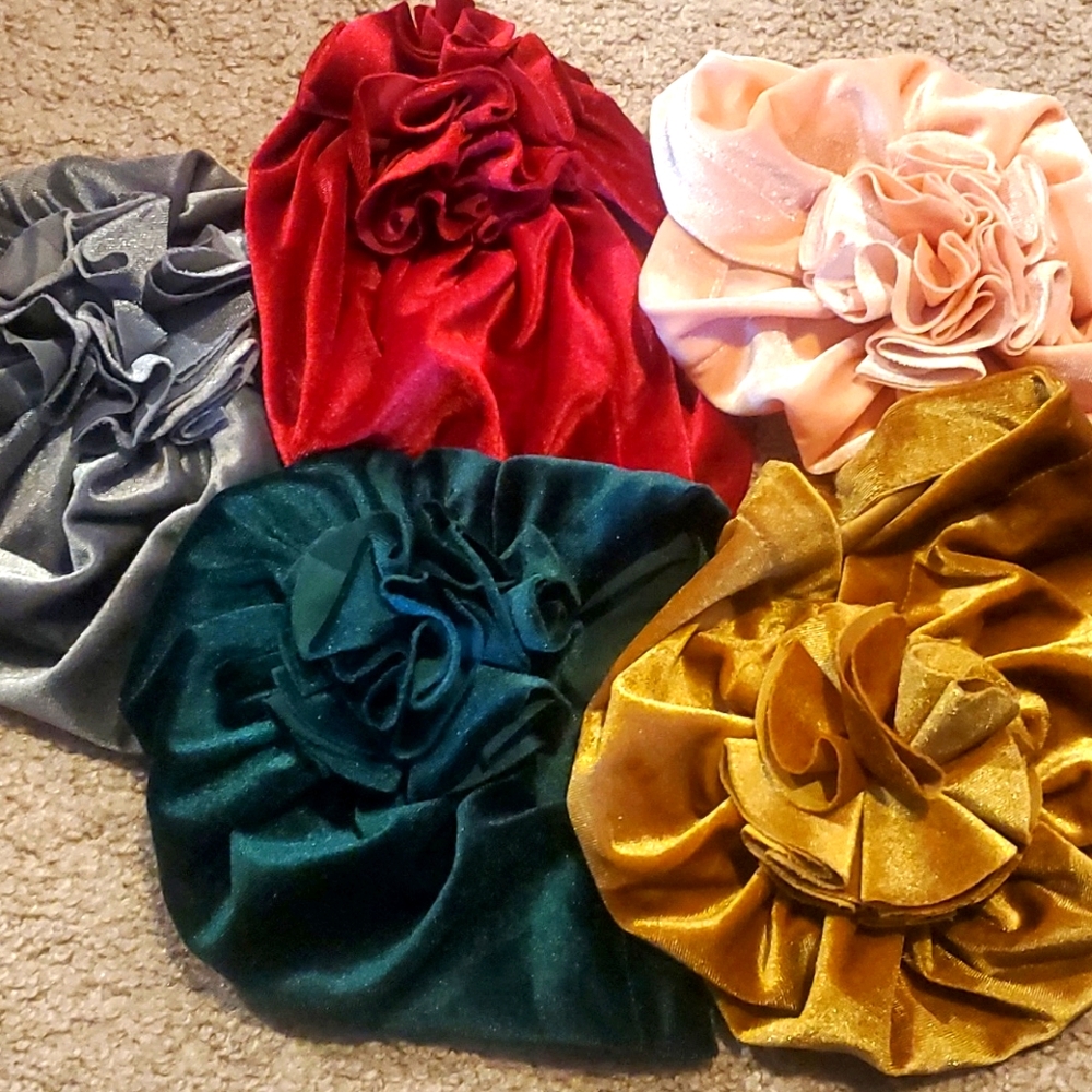 Bundle of baby flower hat